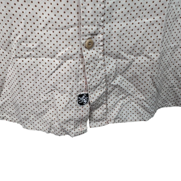 Nat Nast Polka Dot Bowling Shirt M Amsterdam Fit Short Sleeve 100% Silk - Picture 4 of 13